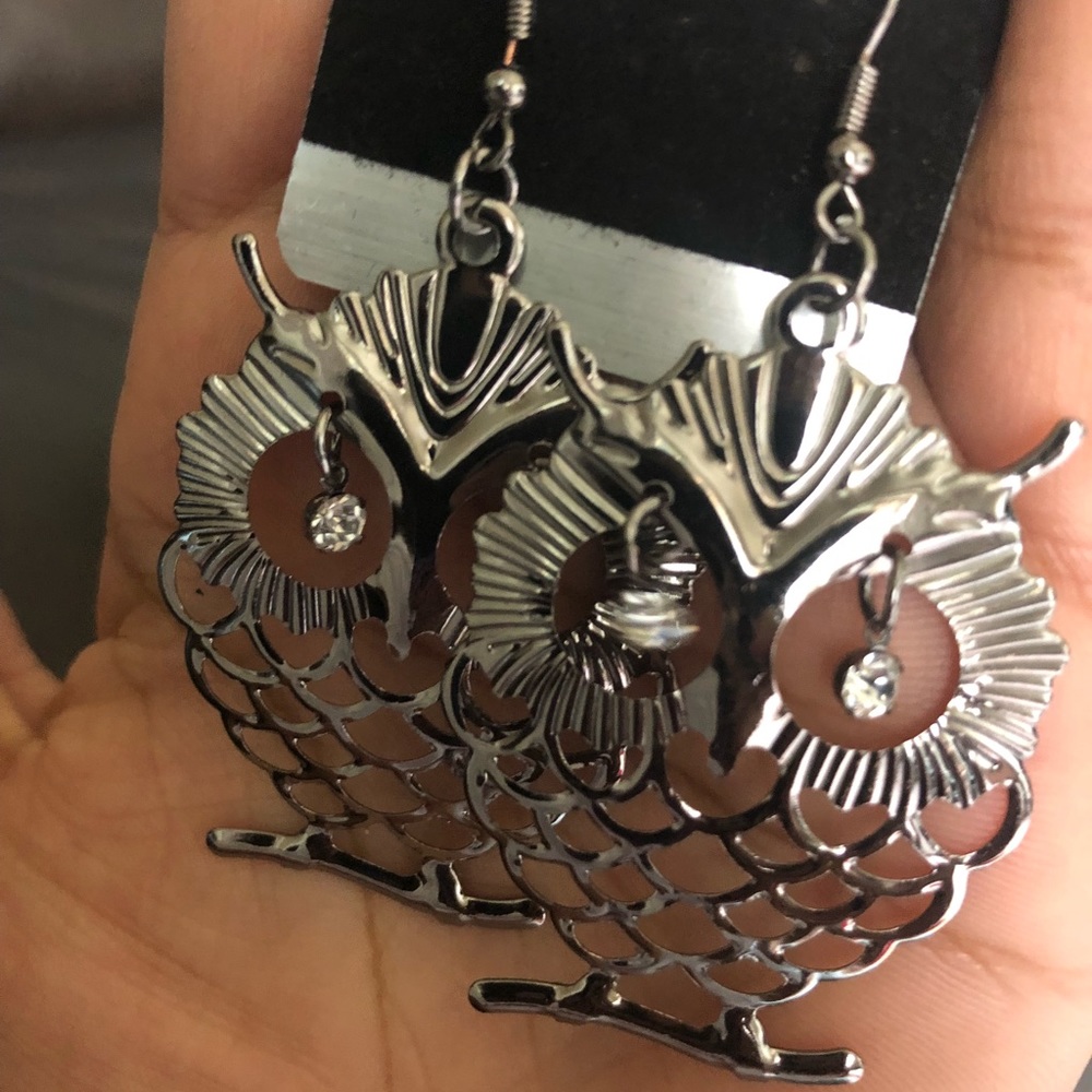 3 for $25 Owls Earrings - Picture 6 of 7